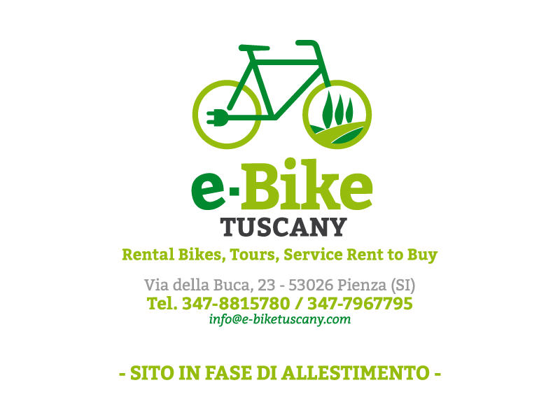 Noleggio bici elettriche Toscana, Siena, Pienza. E-Bike Tuscany.